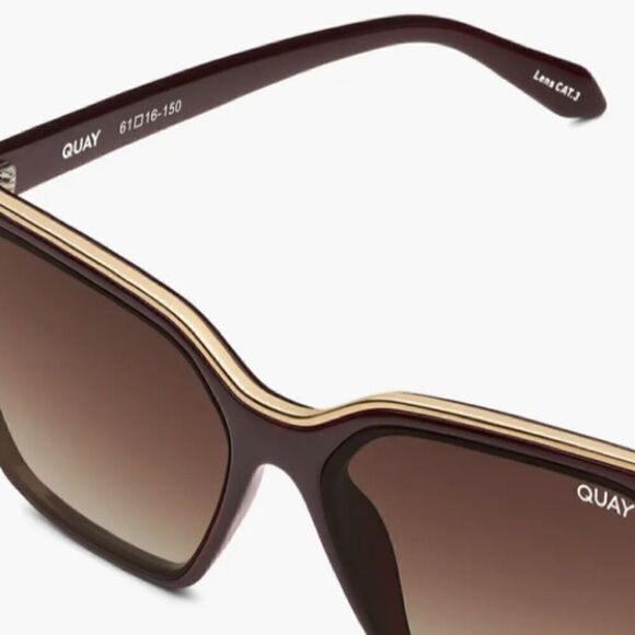 QUAY Australia level Up Shield Sunglasses NWT - Picture 4 of 9